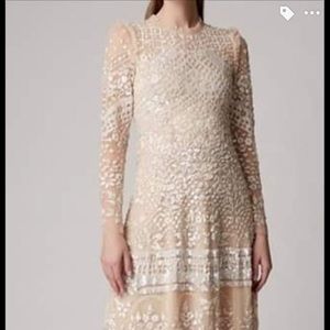 Needle and Thread pale pink/ nude gown